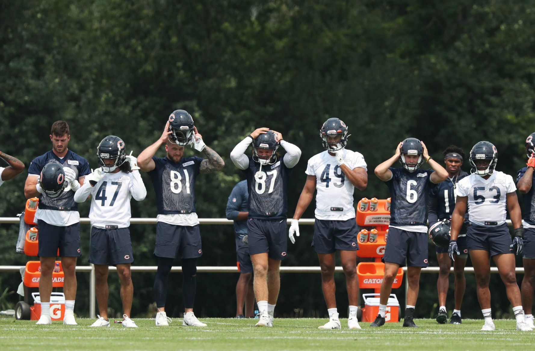 Training camp - Halas Hall